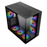 Кутия XIGMATEK AQUARIUS PRO Mid-Tower TG ATX Case Black 