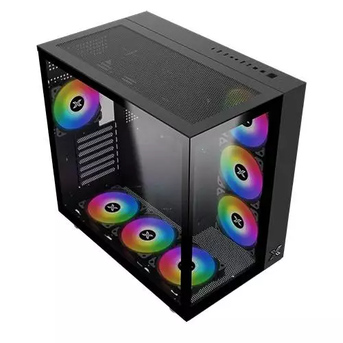 Кутия XIGMATEK AQUARIUS PRO Mid-Tower TG ATX Case Black