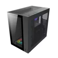 Кутия XIGMATEK AQUARIUS PRO Mid-Tower TG ATX Case Black 