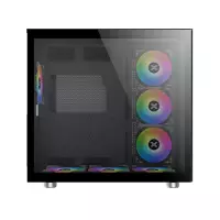 Кутия XIGMATEK AQUARIUS PRO Mid-Tower TG ATX Case Black 