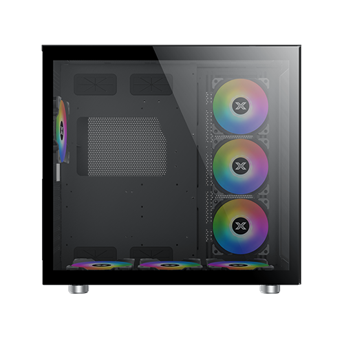 Кутия XIGMATEK AQUARIUS PRO Mid-Tower TG ATX Case Black 