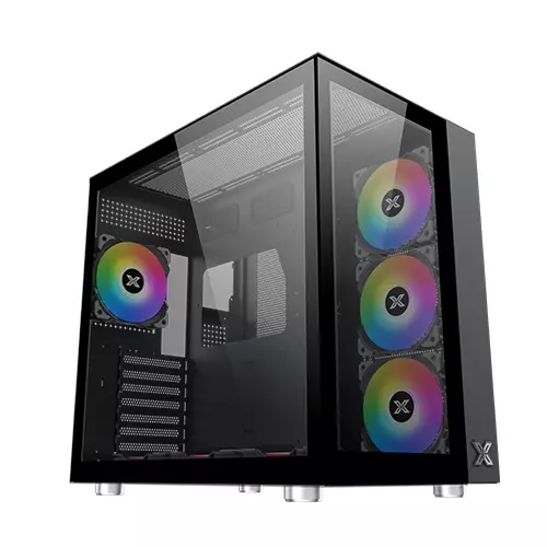 Кутия XIGMATEK AQUARIUS PRO Mid-Tower TG ATX Case Black
