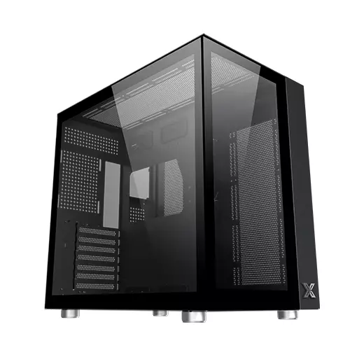 Кутия XIGMATEK AQUARIUS PRO Mid-Tower TG ATX Case Black 
