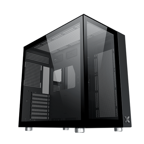 Кутия XIGMATEK AQUARIUS PRO Mid-Tower TG ATX Case Black 