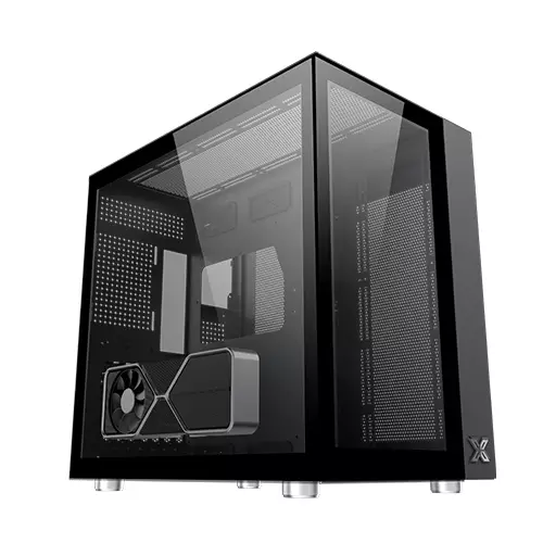 Кутия XIGMATEK AQUARIUS PRO Mid-Tower TG ATX Case Black