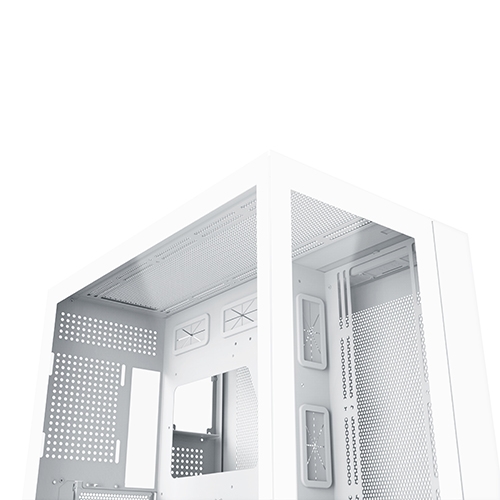Кутия XIGMATEK AQUARIUS PRO ARCTIC Mid-Tower TG ATX Case White 