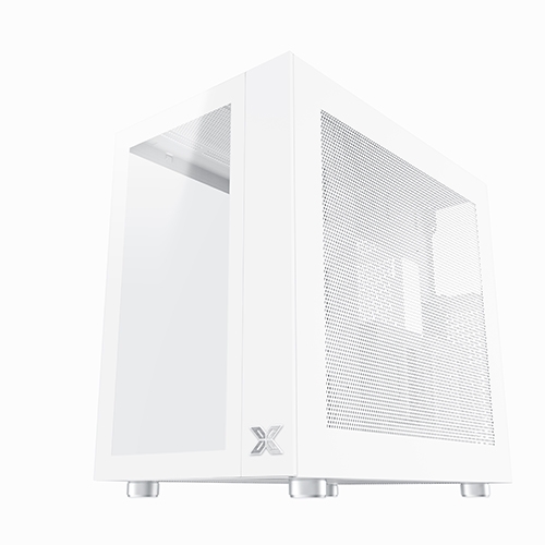 Кутия XIGMATEK AQUARIUS PRO ARCTIC Mid-Tower TG ATX Case White 