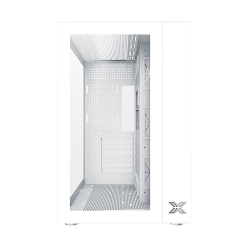 Кутия XIGMATEK AQUARIUS PRO ARCTIC Mid-Tower TG ATX Case White 
