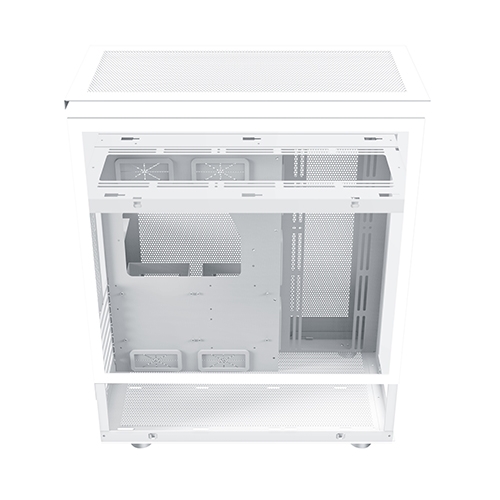 Кутия XIGMATEK AQUARIUS PRO ARCTIC Mid-Tower TG ATX Case White 