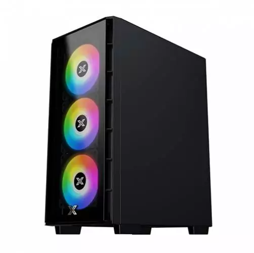 Кутия XIGMATEK ELITE 1 Mid-Tower ATX TG Case ARGB Black