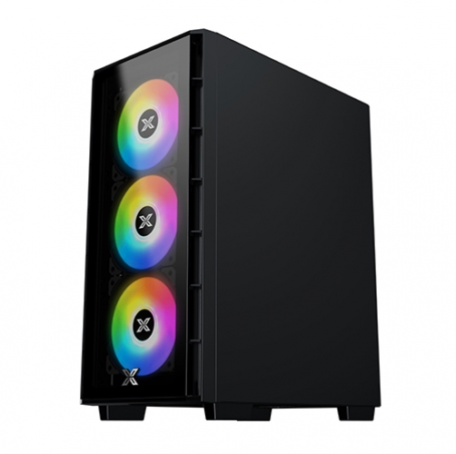 Кутия XIGMATEK ELITE 1 Mid-Tower ATX TG Case ARGB Black
