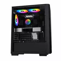 Кутия XIGMATEK ELITE 1 Mid-Tower ATX TG Case ARGB Black