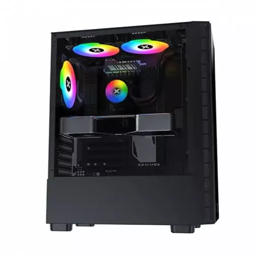 Кутия XIGMATEK PHANTOM Mid-Tower ATX TG Case Black ARGB