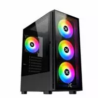 Кутия XIGMATEK PHANTOM Mid-Tower ATX TG Case Black ARGB