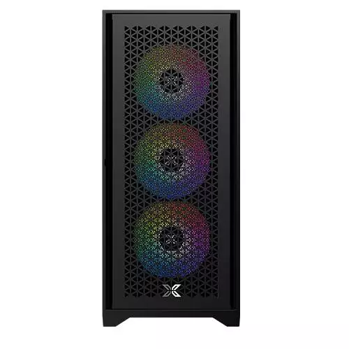 Кутия XIGMATEK LUX S Mid-Tower ATX TG Case Black ARGB