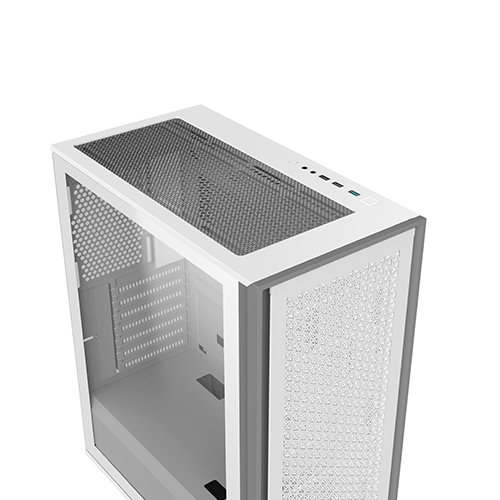 Кутия XIGMATEK LUX S ARCTIC Mid-Tower ATX TG Case White ARGB