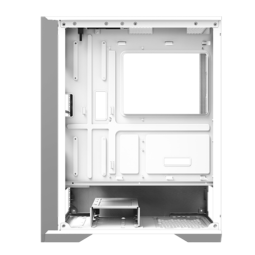 Кутия XIGMATEK LUX S ARCTIC Mid-Tower ATX TG Case White ARGB
