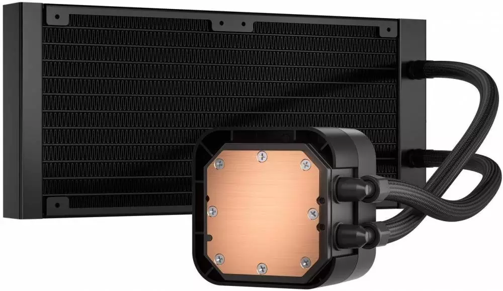 Водно охлаждане за процесор Corsair iCUE H100i Elite LCD XT Display Capellix 240 Black RGB - CW-9060074-WW