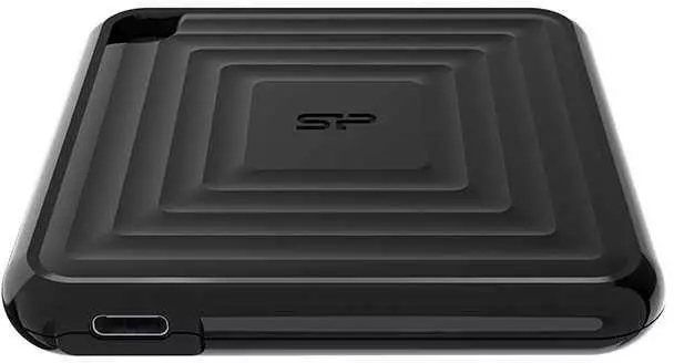 Външен SSD Silicon Power PC60, 512GB, USB 3.2 Gen2 Type-C, Черен 