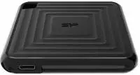 Външен SSD Silicon Power PC60, 2TB, USB 3.2 Gen2 Type-C, Черен - SP020TBPSDPC60CK