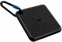 Външен SSD Silicon Power PC60, 2TB, USB 3.2 Gen2 Type-C, Черен - SP020TBPSDPC60CK