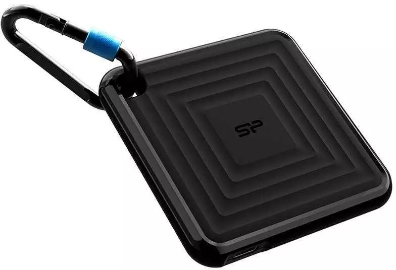 Външен SSD Silicon Power PC60, 2TB, USB 3.2 Gen2 Type-C, Черен - SP020TBPSDPC60CK