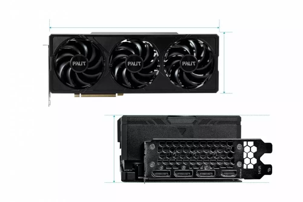 Видео карта Palit GeForce RTX 4070 JetStream 12GB GDDR6X