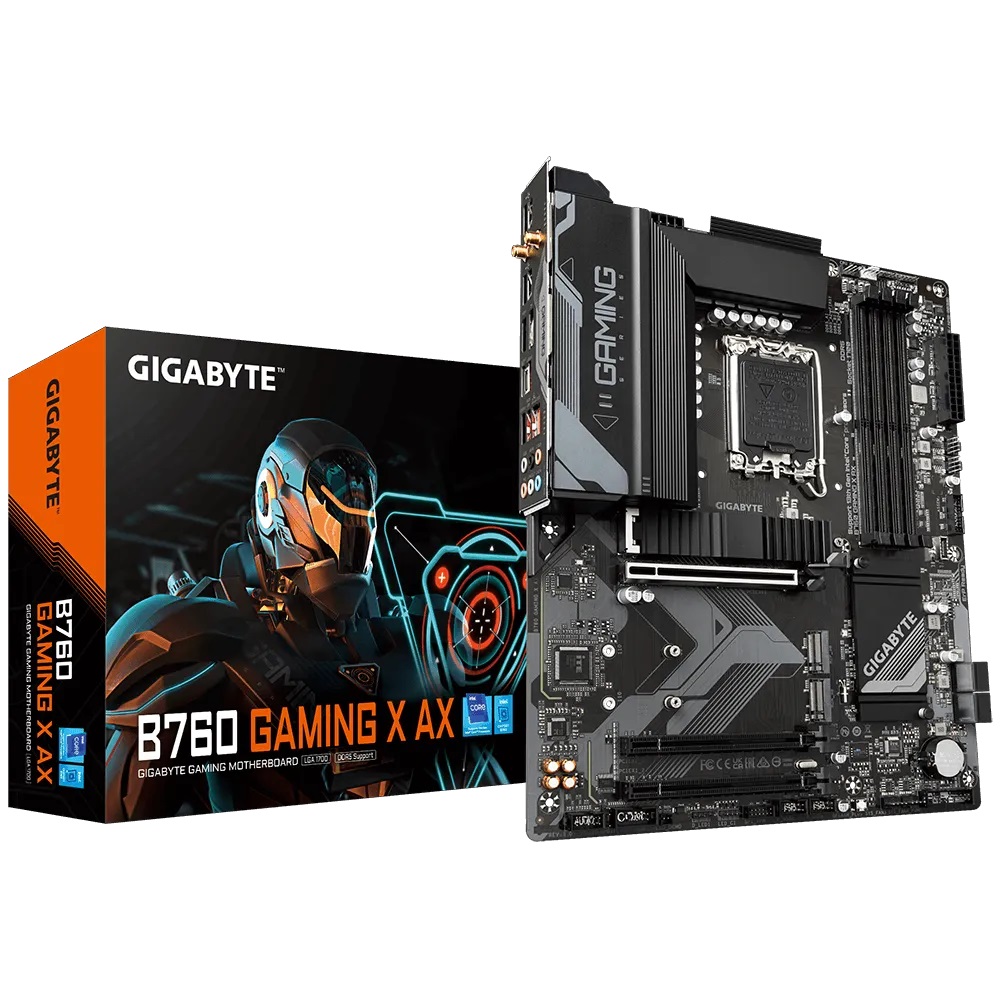 Дънна платка Gigabyte B760 GAMING X AX DDR5 LGA1700