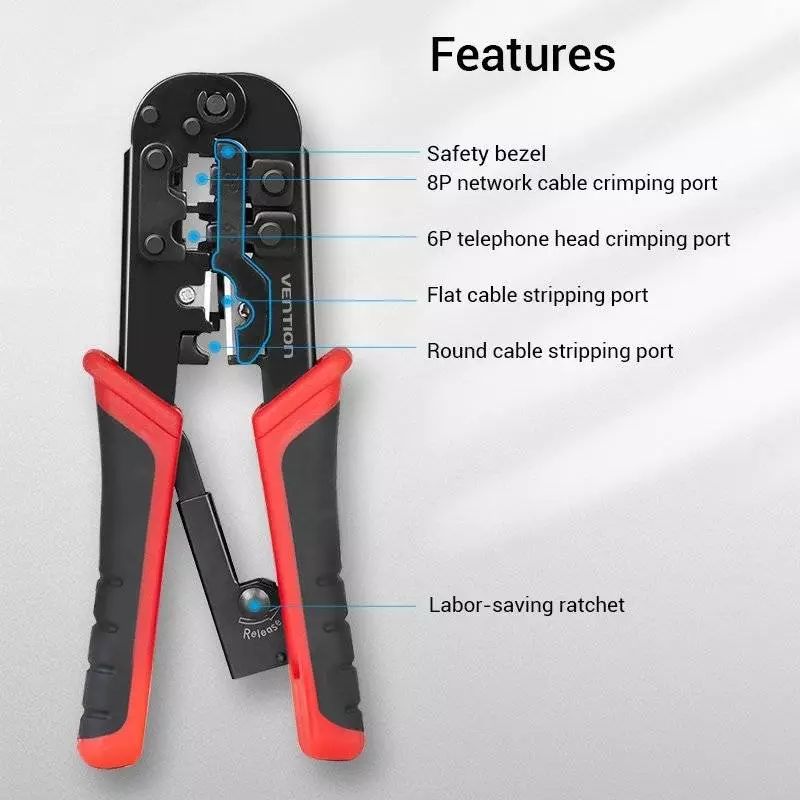 Клещи за кримпване Vention Multi-Fuction Crimping Tool - KEAB0