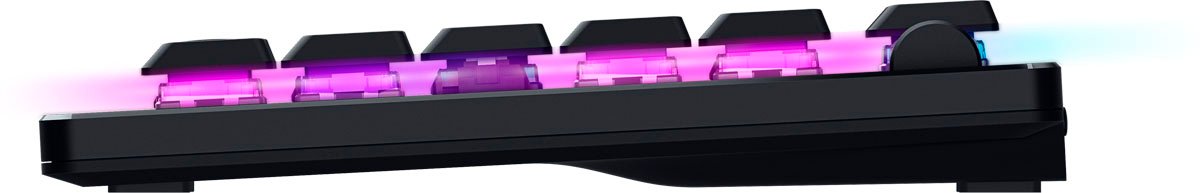 Геймърска клавиатура Razer DeathStalker V2 Pro Tenkeyless Wireless Low Profile Optical Linear Red Switch US - RZ03-04370100-R3M1 
