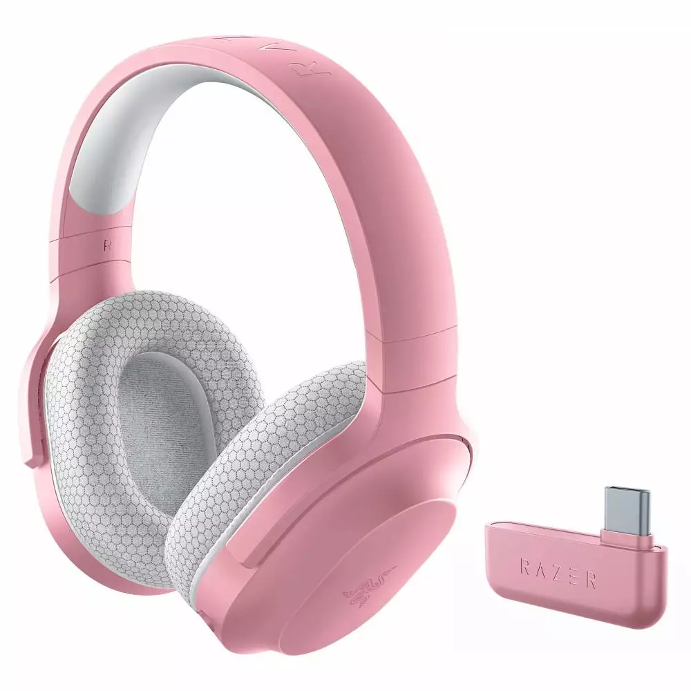 Геймърски слушалки Razer Barracuda X Quartz Wireless USB-C Multi-Platform, Razer TriForce 40mm - RZ04-03800300-R3M1