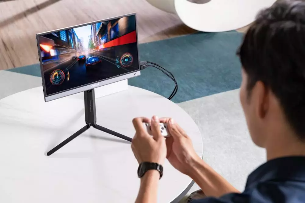 Монитор ASUS ZenScreen MQ16AH 15.6", OLED, FHD 1920x1080, 1ms, USB-C, Mini HDMI, HDR10