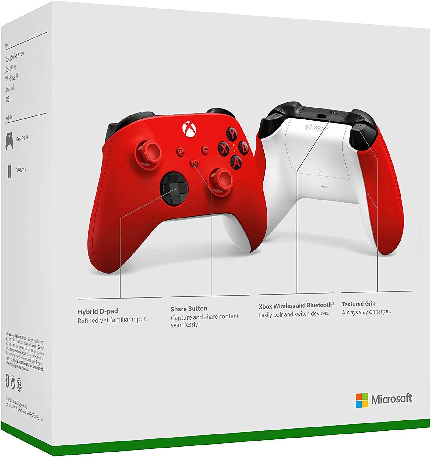 Ελεγκτής παιχνιδιών Microsoft Xbox Wireless Red PC/XBOX
