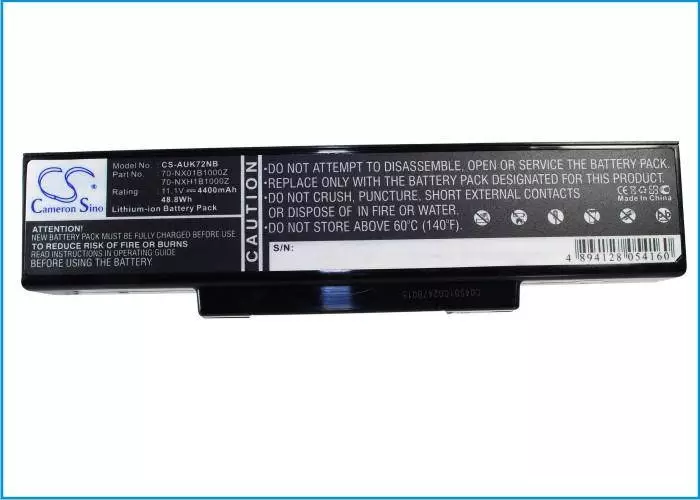 Батерия за лаптоп Asus N71 K72 K72J K72F K73SV N71 N73 N73S N73SV X73S, 10.8V, 4400mAh CAMERON SINO