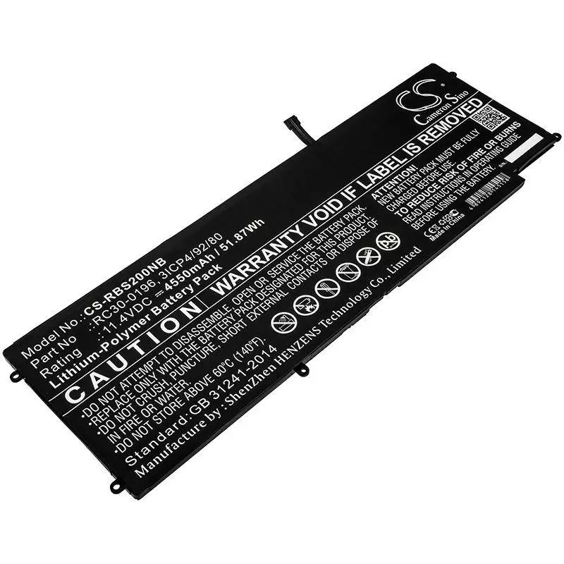 Батерия  за лаптоп  RAZER Blade Stealth 2016 V2  RC30-0196   11,4V 4550mAh CAMERON SINO