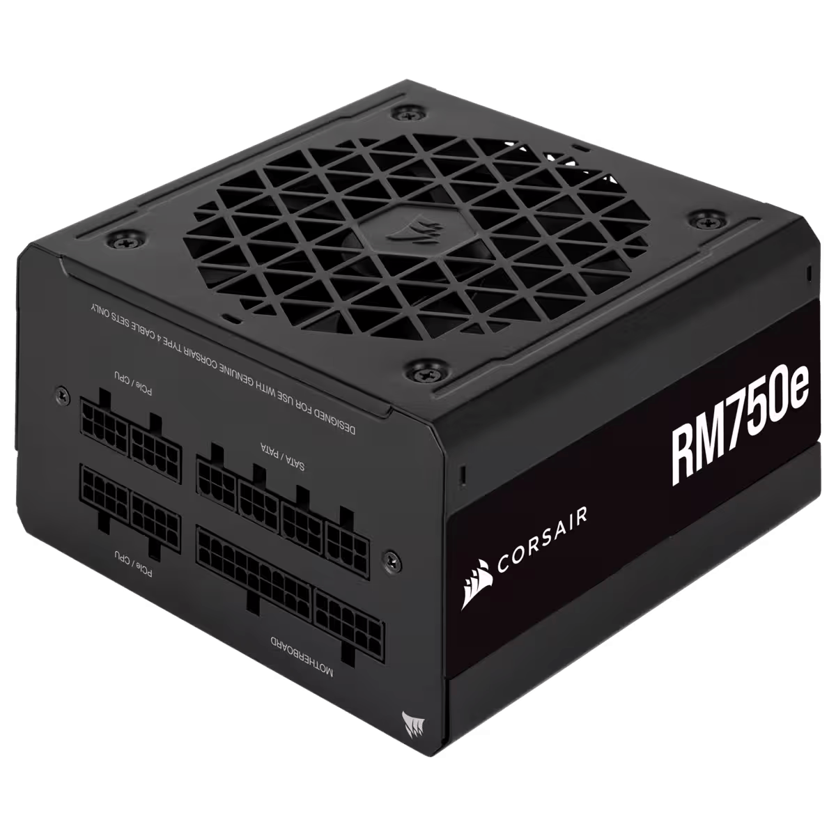 Захранване Corsair RM750e (750W) 80 Plus Gold Fully Modular, ATX 3.0, PCIe Gen 5 - CP-9020262-EU