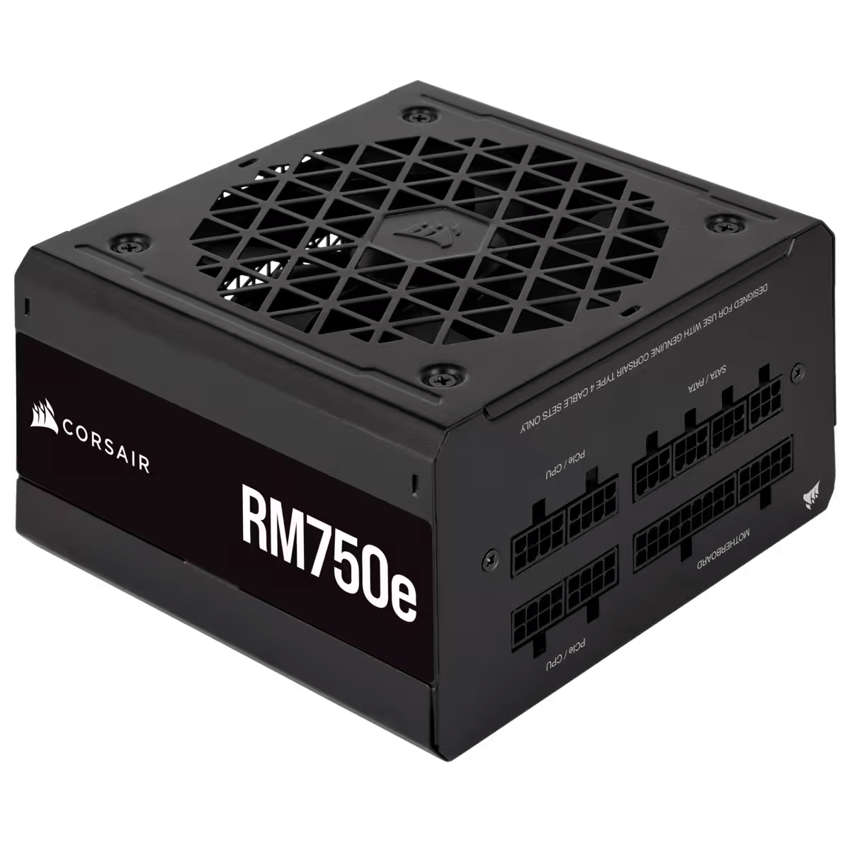 Захранване Corsair RM750e (750W) 80 Plus Gold Fully Modular, ATX 3.0, PCIe Gen 5 - CP-9020262-EU