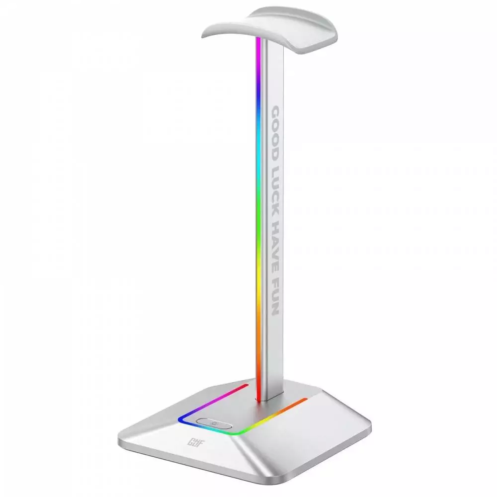 Поставка за слушалки FragON 2U RGB - Бял