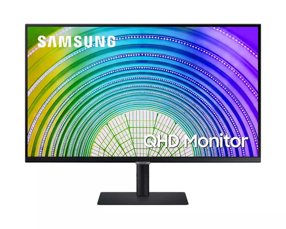 Монитор Samsung 32A600 31.5", VA QHD 2560x1440, 75Hz, 5 ms GTG, HDR 10, FreeSync, USB-C, DisplayPort, HDMI, Черен
