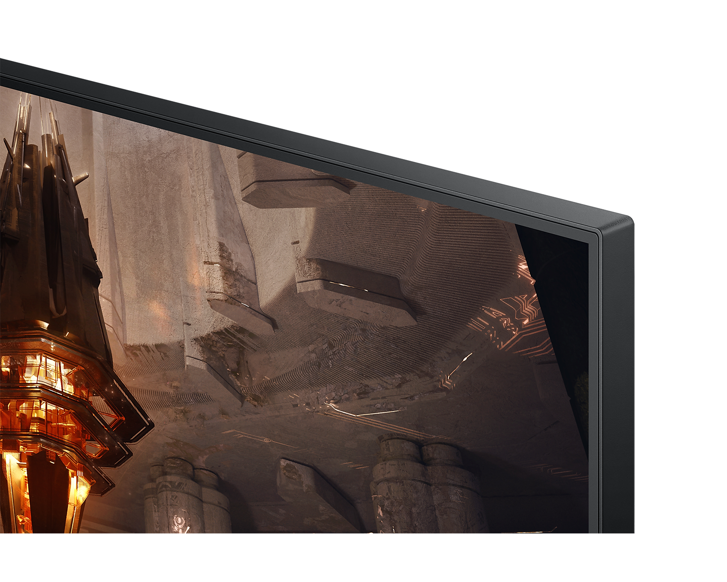 Монитор Samsung Odyssey G7 G70B 32", IPS UHD 3840x2160, 144Hz, 1 ms, HDR 400, G-Sync Compatible, DisplayPort, HDMI, Черен