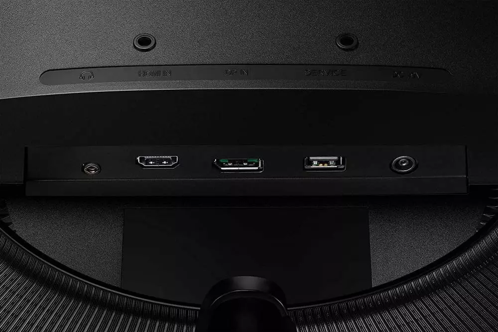 Монитор Samsung Odyssey G5 27", VA, 1000R, WQHD 2560x1440, 144Hz, 1 ms, FreeSync Premium, DisplayPort, HDMI, Черен