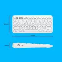 Клавиатура Logitech K380 for Mac Multi-Device Bluetooth Keyboard White - 920-010407