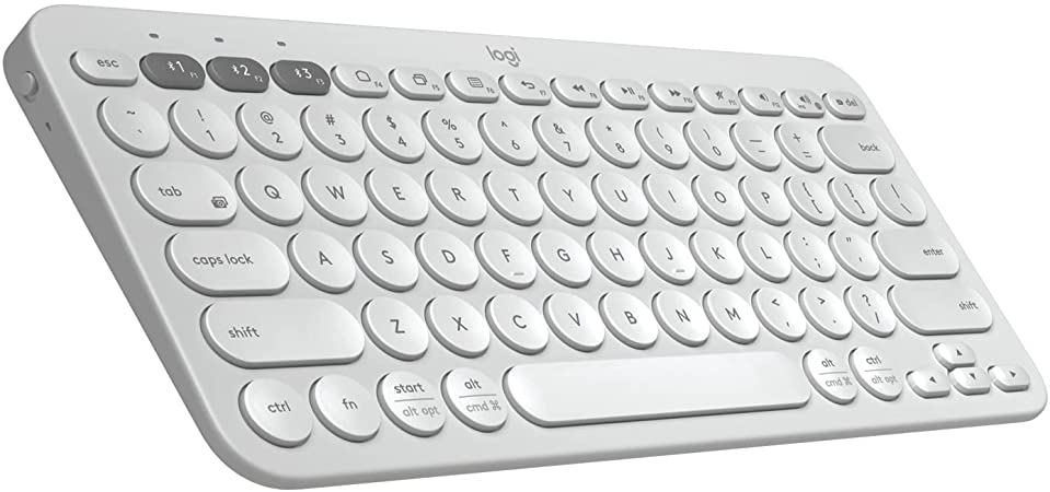 Клавиатура Logitech K380 for Mac Multi-Device Bluetooth Keyboard White - 920-010407