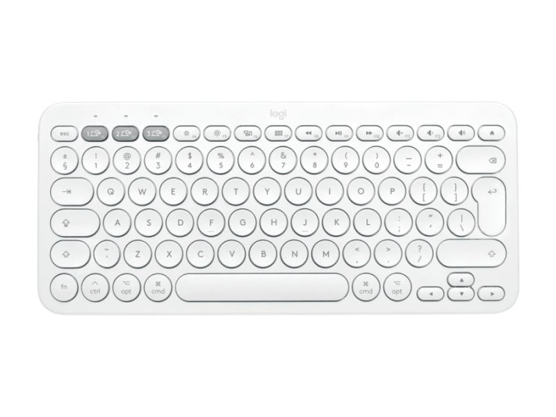 Клавиатура Logitech K380 for Mac Multi-Device Bluetooth Keyboard White - 920-010407