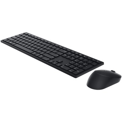 Клавиатура Dell KM5221W Pro Wireless Keyboard and Mouse US Безжична - 580-AJRC-14  