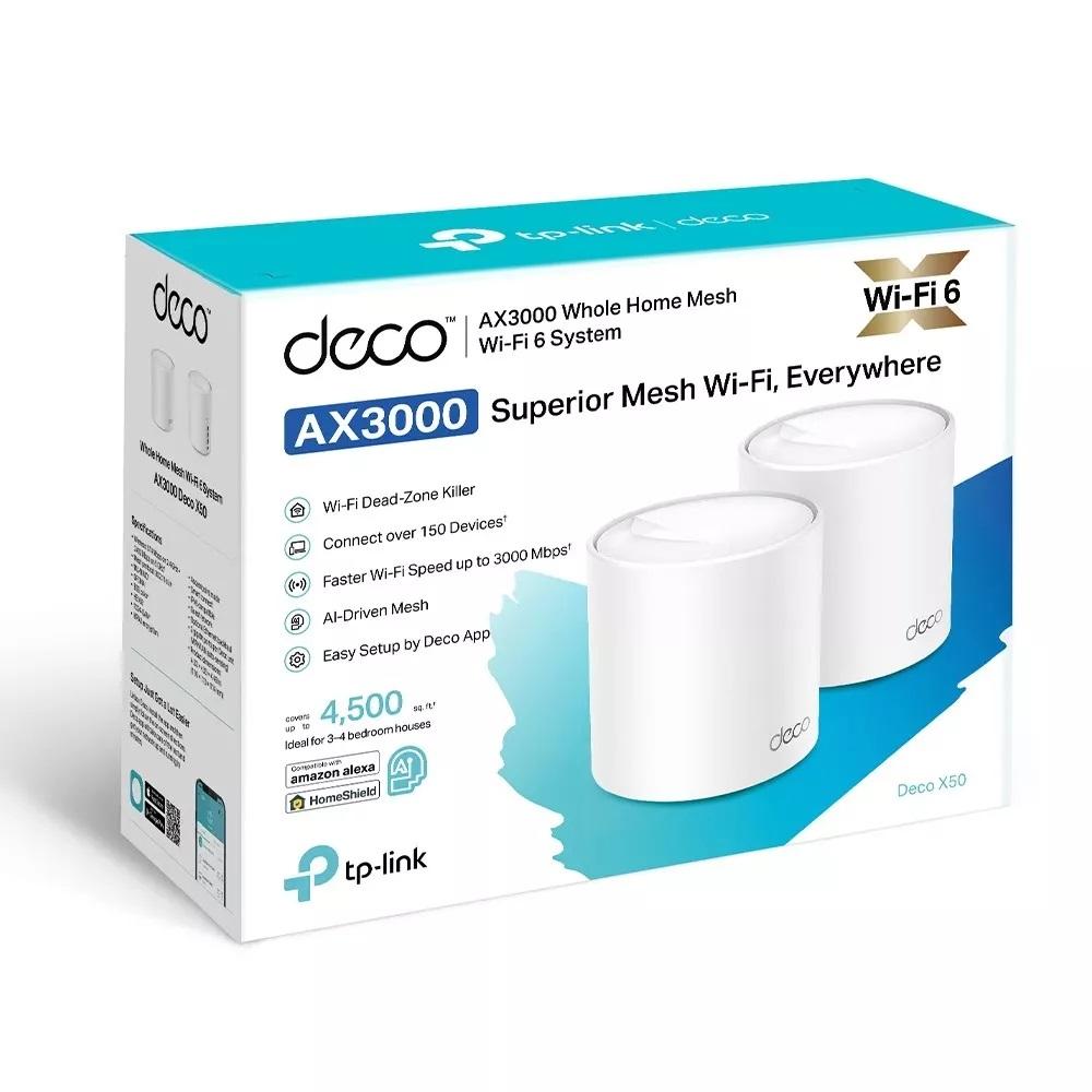Безжичен рутер TP-Link Deco X50 (2-pack)