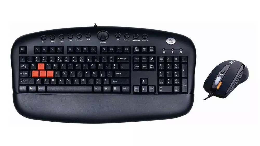 Set mouse e tastiera Bloody KX-2810BK