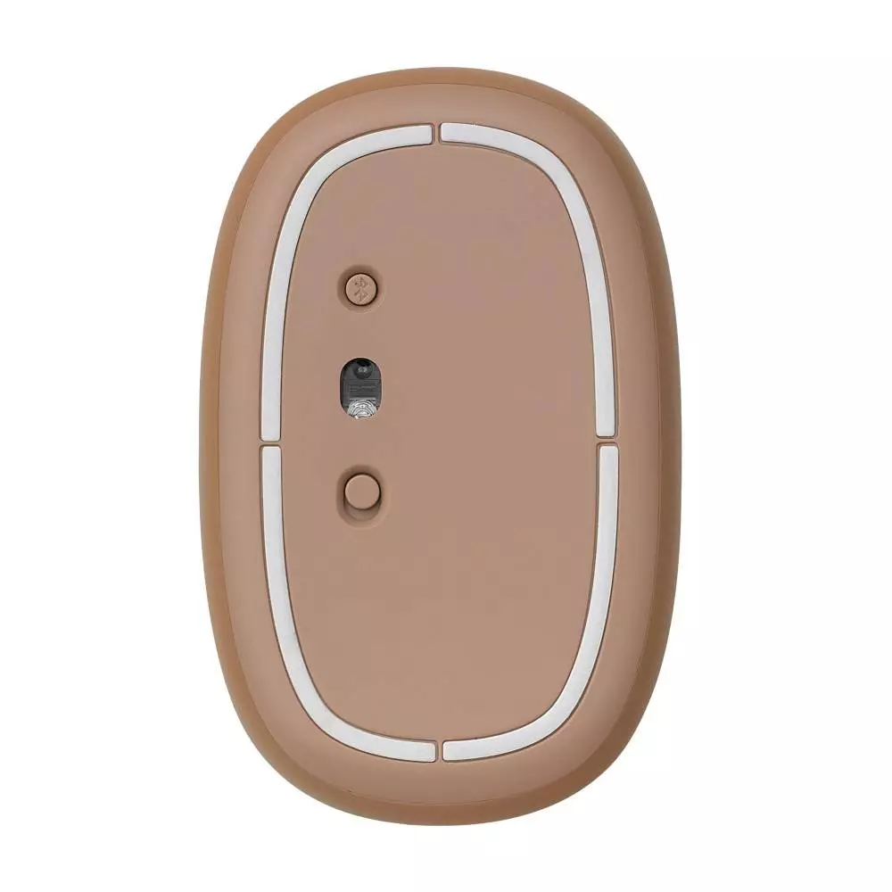 Безжична оптична мишка RAPOO M660, Multi-mode, Свързване с 3 у-ва, Тиха, Кафява