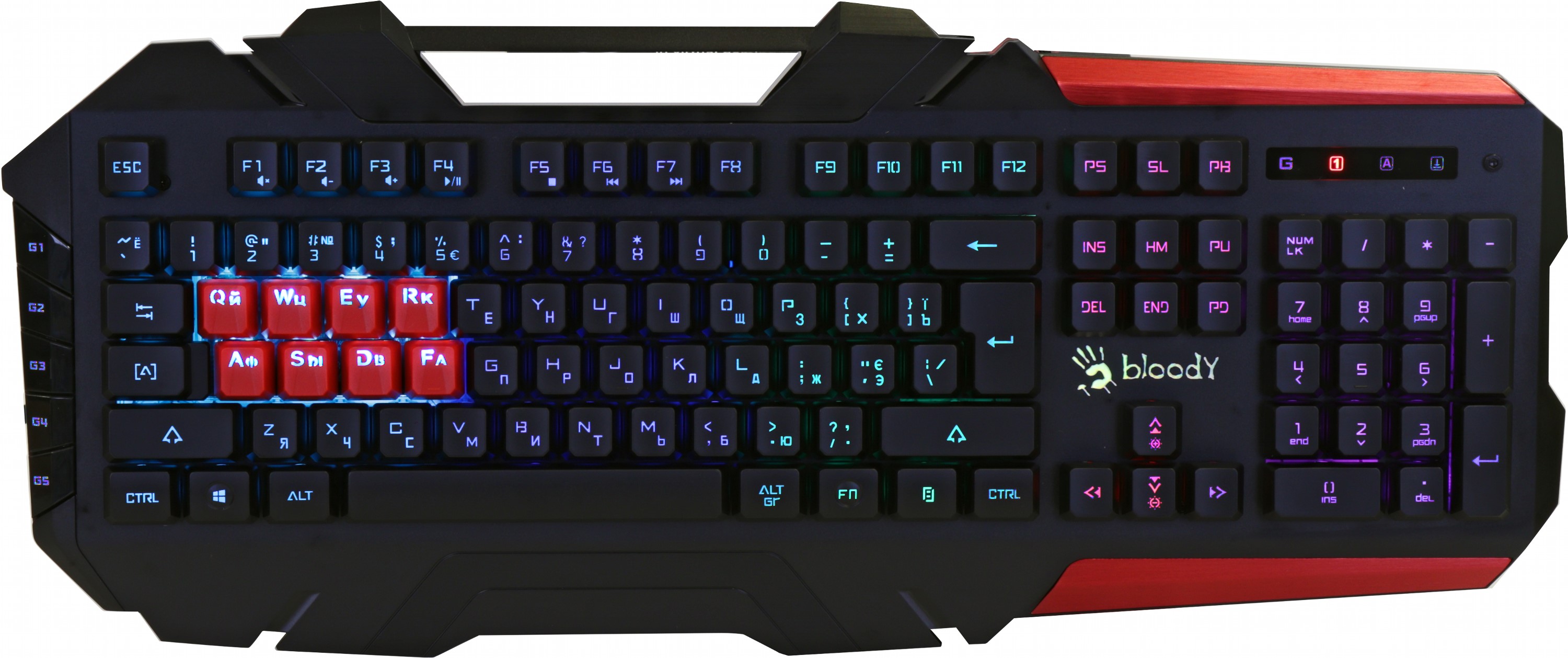 Геймърска клавиатура Bloody B3590R 