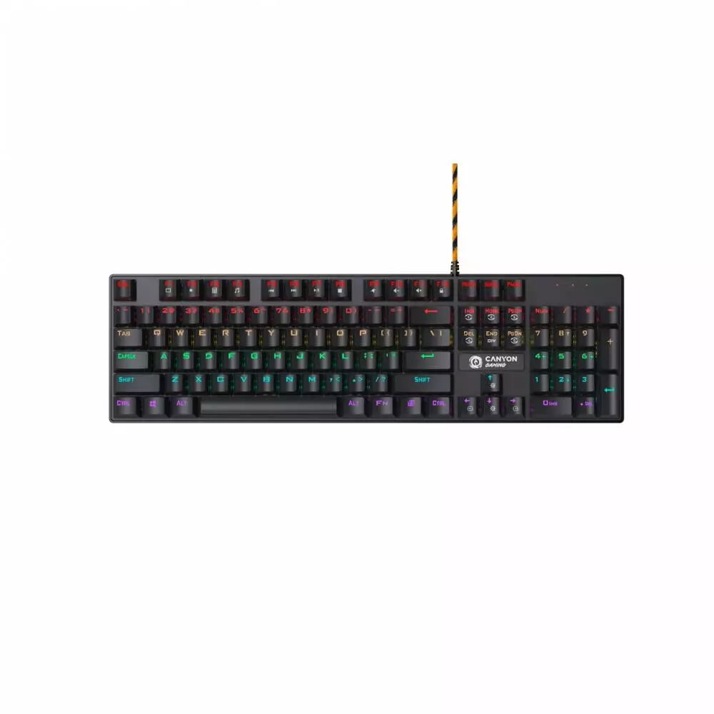 Геймърска механична клавиатура Canyon DEMIOS GK-4 - CND-SKB4-US